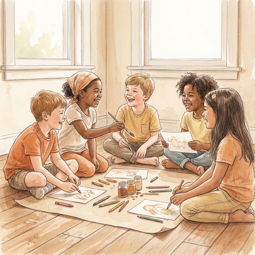 Children Creating Together